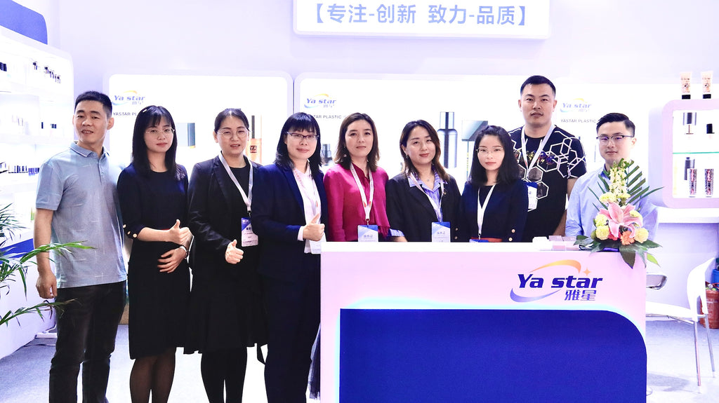 Yastar factory, Shanghai office, and Guangzhou office participated in the Shanghai Beauty Expo